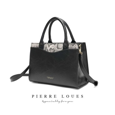 Γυναικεία τσάντα Χιαστί Pierre Loues PL615-38 μαύρο